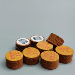 Moori-pontas iv, 14mm, série joias japonesa, 8 camadas, pele de porco, pontas de couro, para taco de bilhar, acessórios para bilhar - Image 5