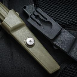 SANRENMU-Faca de lâmina fixa, S708, 12C27, acampamento ao ar livre, caça, sobrevivência, pesca, utilitário tático com bainha, EDC Tool Knives - Image 3
