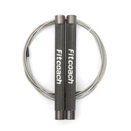 Fitcoach velocidade pular corda ajustável de alumínio pular corda para fitness, exercício de resistência, treinamento de intensidade - Image 2