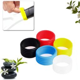 Alças De Raquete De Tênis Elástico, Anel De Borracha, Banda De Raquete, Overgrips, 5Pcs - Image 1