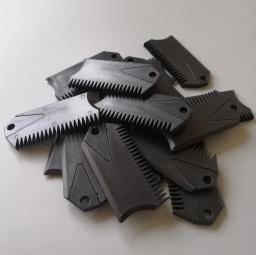 Pente de cera de surf de plástico preto com chave de barbatana de surf pente de cera de surf inteiro - Image 2