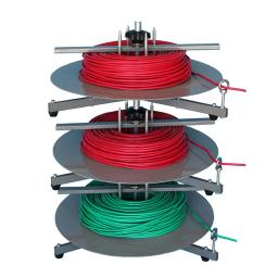 Ferramentas alimentadoras de fios rotativos Cabo de disco giratório Máquina de alimentação de bobina Máquina de corte de decapagem 1 2 3 4 Camadas - Image 4