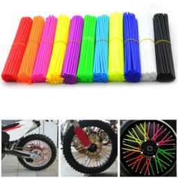 36 pçs coldre de raio de bicicleta pneu decorativo aro capa protetora capa protetora, adequado para bicicletas e motocicletas - Image 2