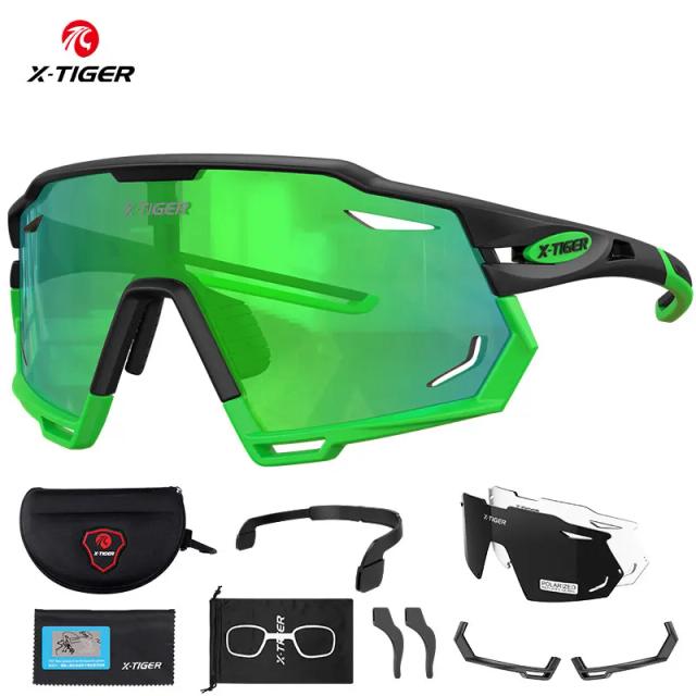 Óculos de Sol Polarizados X-TIGER para Mulheres: Proteção UV Ideal para Ciclismo e Esportes ao Ar Livre