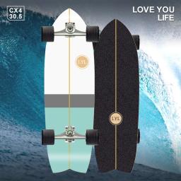 Prancha de Surf para Iniciante, Prancha Terra, Adulto Surfskate Board, Skate, Longboard, Surf Training, Fish Board, Esqui, Cx4 - Image 3