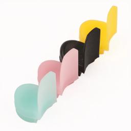 Almofada de descanso de silicone duo coreana para clarinete musical polegar multi-cor - Image 4