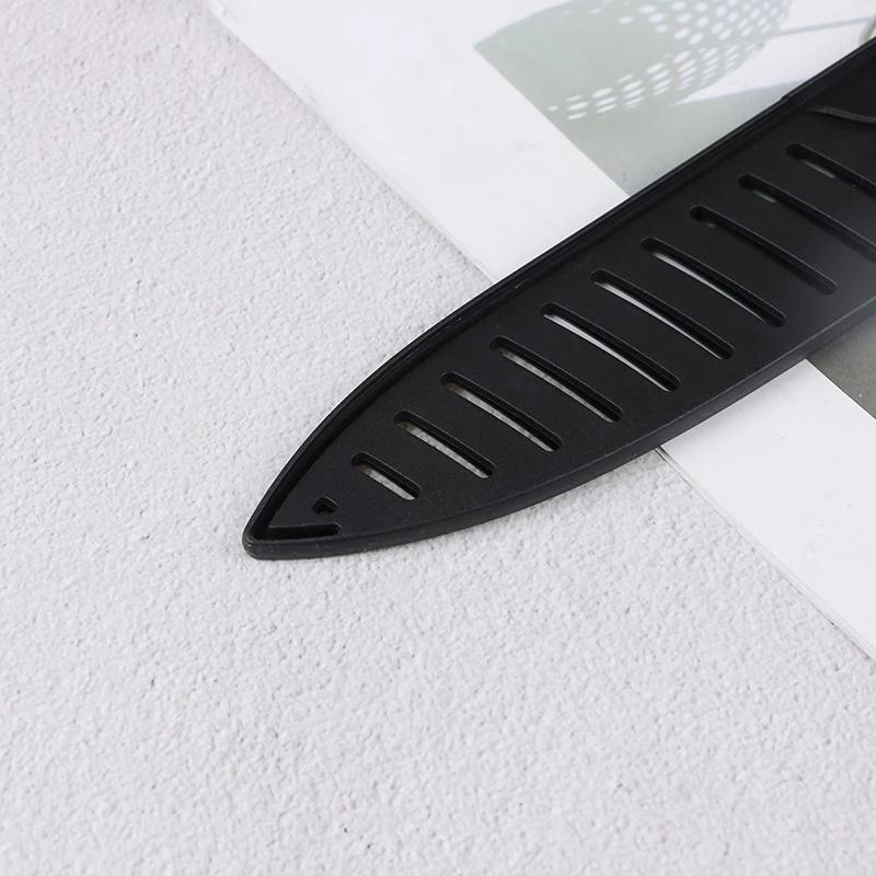 Plástico preto cozinha faca Blade Protector Cover, 8 "Knife Cover, 1Pc - Image 1