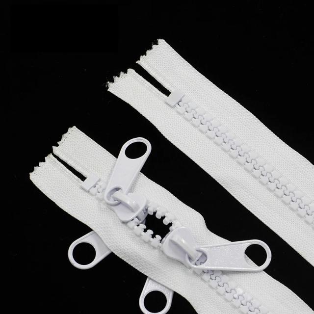 Zíper de Resina para Barracas de Camping com Dentes Grandes, Acessórios Zipper Lock em Vários Comprimentos de 1m a 6m