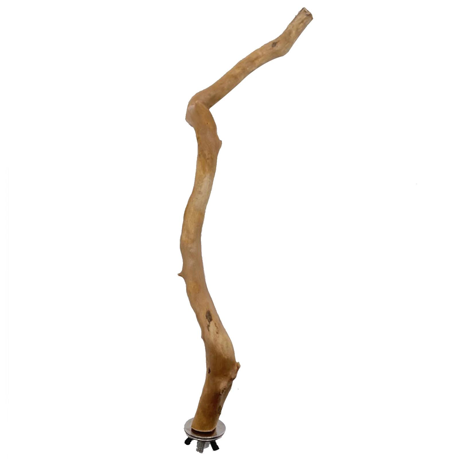 2021 pássaro poleiro animais de estimação papagaio pássaros em pé vara aves brinquedos de madeira natural pássaro gaiola poleiro mordida garra jogando brinquedo para papagaios - Image 1