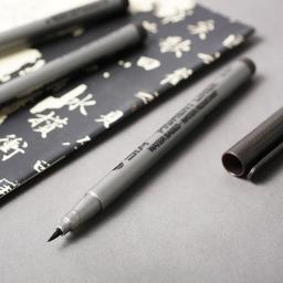 Caneta pincel, marcadores, desenho, arte e artesanato, materiais de pintura, caneta artística, papelaria, 1 peça - Image 2