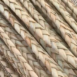 Natural Calamus Grass Rope para Decoração, Material De Palha De Tecelagem, Tranças De Vime, Reparo De Malha, Cadeira, Tigela, Cesta, Artesanal, 10 m - Image 1