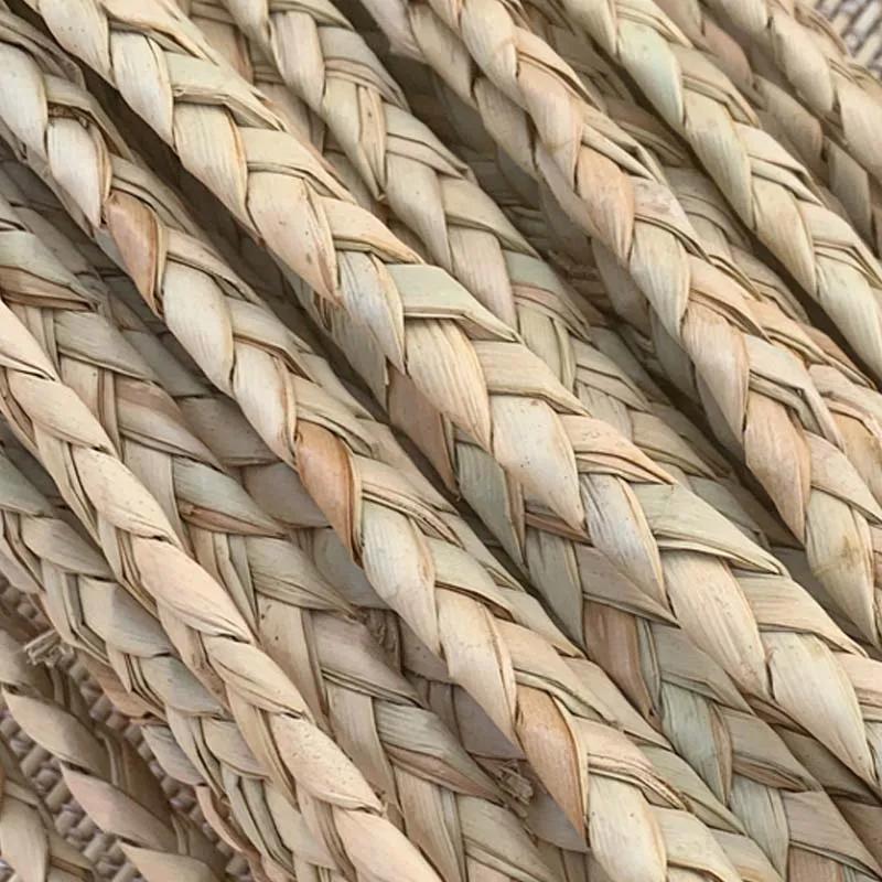 Natural Calamus Grass Rope para Decoração, Material De Palha De Tecelagem, Tranças De Vime, Reparo De Malha, Cadeira, Tigela, Cesta, Artesanal, 10 m - Image 1