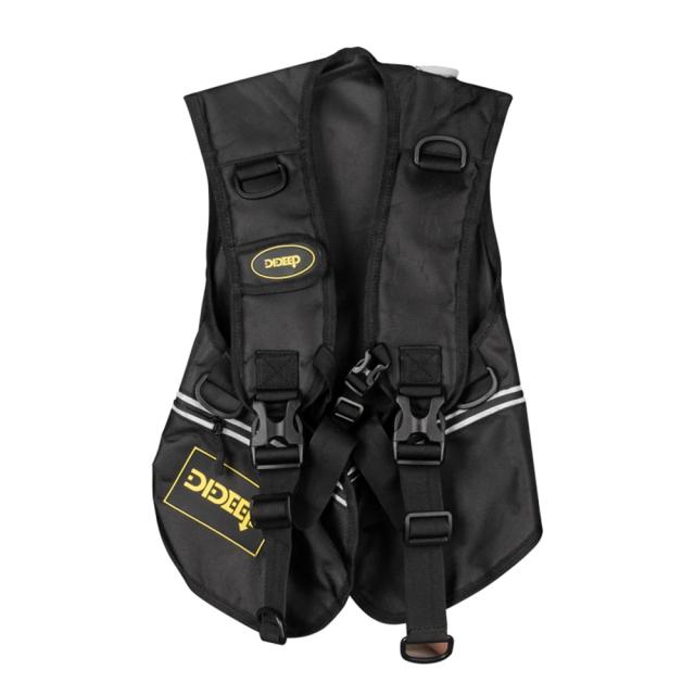 Tanque de Mergulho DIDEEP-X5000 Pro 2L com Adaptador para Vest Bag e Mini Cilindro de Oxigênio