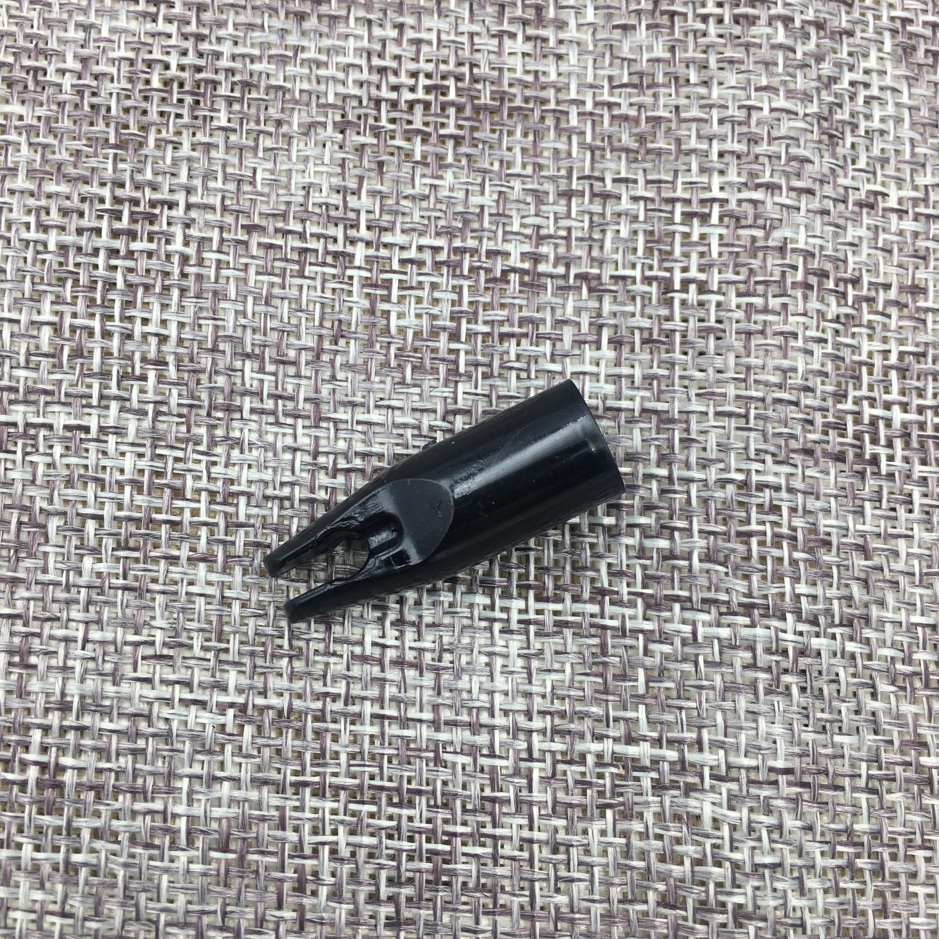 30 pçs tiro com arco flecha nocks eixo od 8mm adequado para seta de madeira fibra de vidro seta de alumínio e flecha de fibra de carbono 6 cores - Image 1