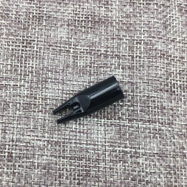 30 pçs tiro com arco flecha nocks eixo od 8mm adequado para seta de madeira fibra de vidro seta de alumínio e flecha de fibra de carbono 6 cores