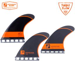 Ananas Surf prancha aletas Future  base compatível de fibra carbono thruster fin conjunto kite wake acessórios turbo série fluxo - Image 2