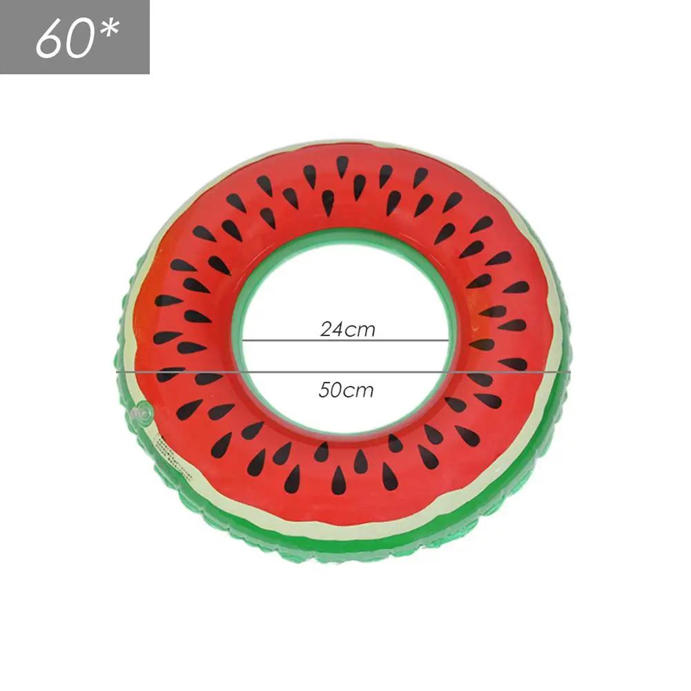 Anel de assento de verão brinquedo bóia colchão inflável donut natação anel engrossado pvc verão praia flutuador brinquedo natação círculo - Image 1
