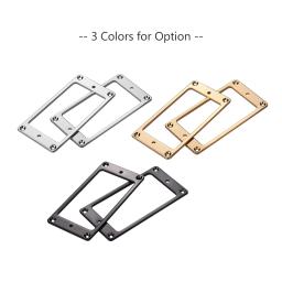 Pickup montagem anéis para captadores Humbucker, tampa Frame Set, substituição para LP, guitarra acessórios, captadores, 2pcs - Image 1