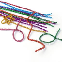 Hastes limpadoras de cachimbos 50/100 peças, hastes de brilho limpadores de cachimbo crianças brinquedos educacionais limpador de cachimbo colorido brinquedos artesanais diy suprimentos de artesanato - Image 5