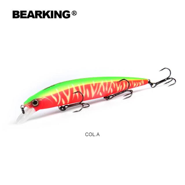 BEARKING Isca SP Minnow 130mm 22g Tungstênio Wobbler Profissional