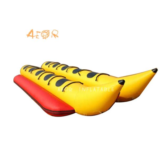 Brinquedo Aquático Flutuante Amarelo para Praia e Barco: Bote Inflável Banana à Venda
