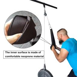 Sistema de polia lat alta qualidade braço força muscular equpment kit treinamento em casa exercitador equipamentos fitness para homens - Image 6