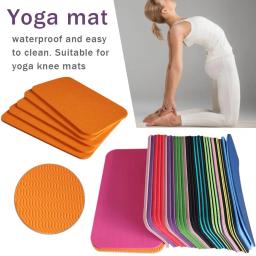 Mini Tapete de Yoga Antiderrapante Resistente à Umidade, Joelheira, Tapetes Antiderrapantes, Prancha, Pilates, Exercício, Esportes, Ginásio, Fitness, Treino, 1pc - Image 1