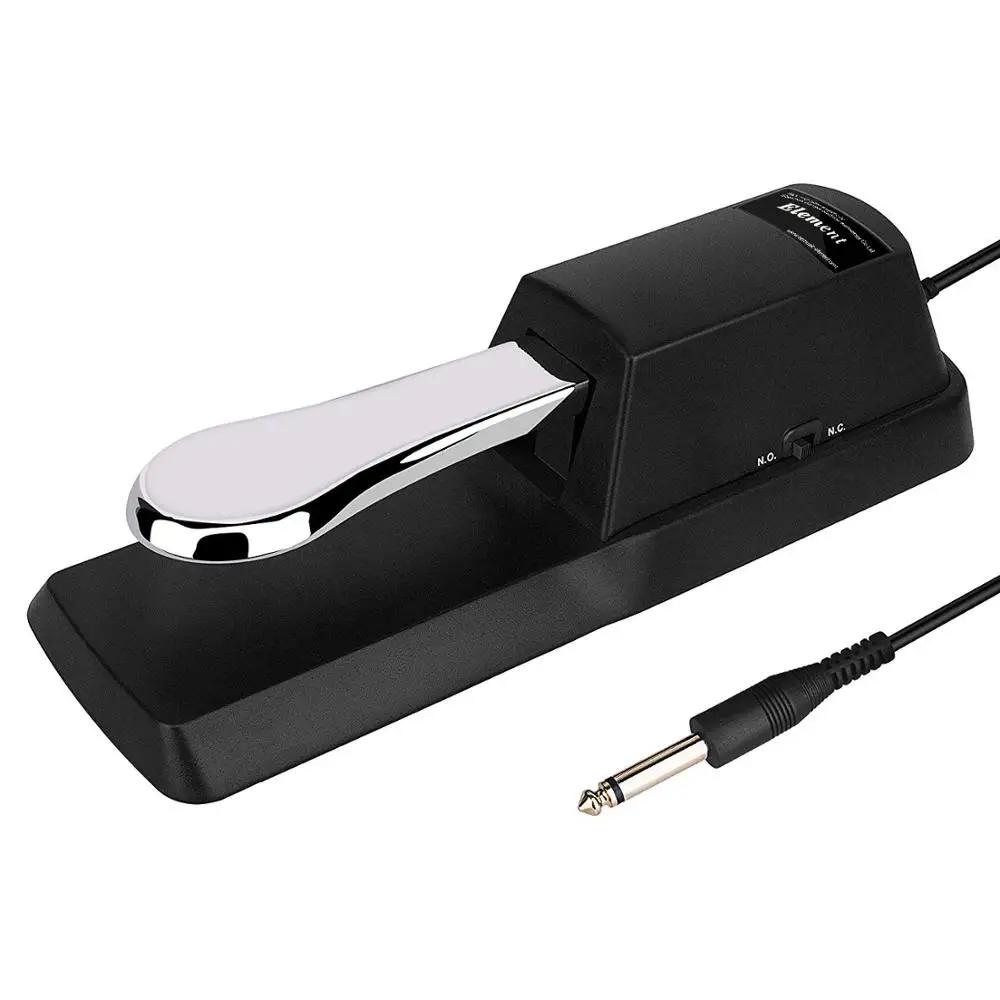 Pedal de sustentação de piano, pedal midi de sustentação do teclado para casio yamaha roland, pedal elétrico de sustentação, pedal amortecedor - Image 1