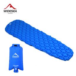 Widesea-Camping Colchão Inflável na Tenda, Cama De Acampamento Dobrável, Almofada De Dormir, Cobertor De Piquenique, Esteira De Ar De Viagem, Equipamento De Acampamento - Image 1