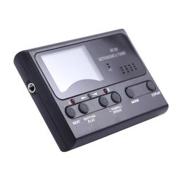 MT-80 profissional de precisão lcd guitarra metrônomo tom gerador afinador guitarra para cromática gutiar ukulele baixo violino - Image 3