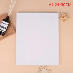 Tela de artista quadrada branca, 1 peça, branca, para pintura a óleo, quadro de madeira, para pintura acrílica a a óleo regulada - Image 6