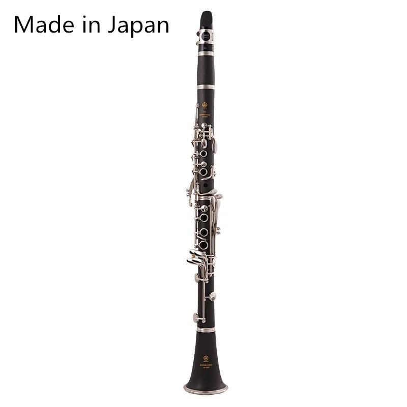 Clarinete de 17 teclas feito no japão, feito no japão, b/baquelite pipe, material do corpo, instrumento de sopro - Image 1