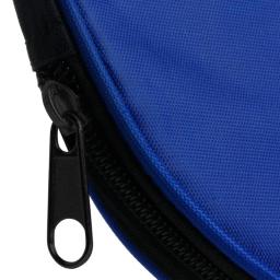 Bolsa profissional portátil para raquete de tênis de mesa, à prova d'água, com zíper, de aço, 1 peça - Image 2