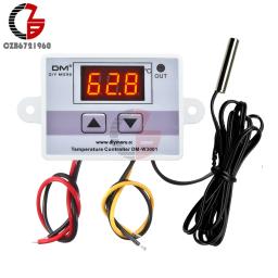 Controlador de Temperatura Termostato Digital, Regulador, Termorregulador, Aquário, Incubadora, Sensor Temp, 12V, 24V, 110V, 220V - Image 2