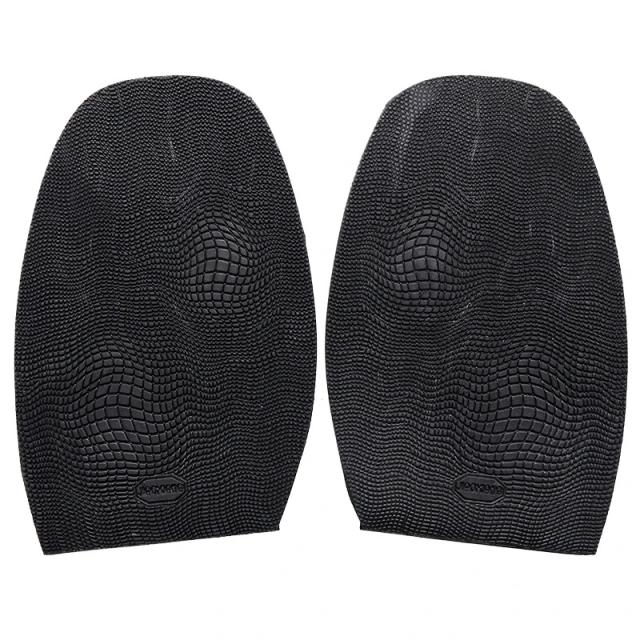 Solas de Borracha Antiderrapantes para Reparos de Sapatos Masculinos - Substituição DIY com Aderência e Conforto nas Almofadas do Salto