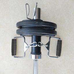 Acessório De Barra De Barbell De Fitness Para Ginásio, Deadlift Em Casa, Agachamento, Treinador De Treino, Punho De Punho De Remo, Treinamento De Halterofilismo, Barra Em V - Image 1
