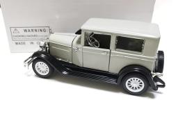 Carro de brinquedo vintage em liga metálica, modelo clássico colecionável do papelão fundido e retrô com caixa original para decoração, 1/32 - Image 6