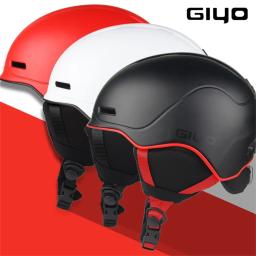 Unisex super leve capacete de esqui portátil, veludo ABS branco, proteção de segurança para a cabeça, integrado, quente, equitação, inverno, 2024 - Image 6