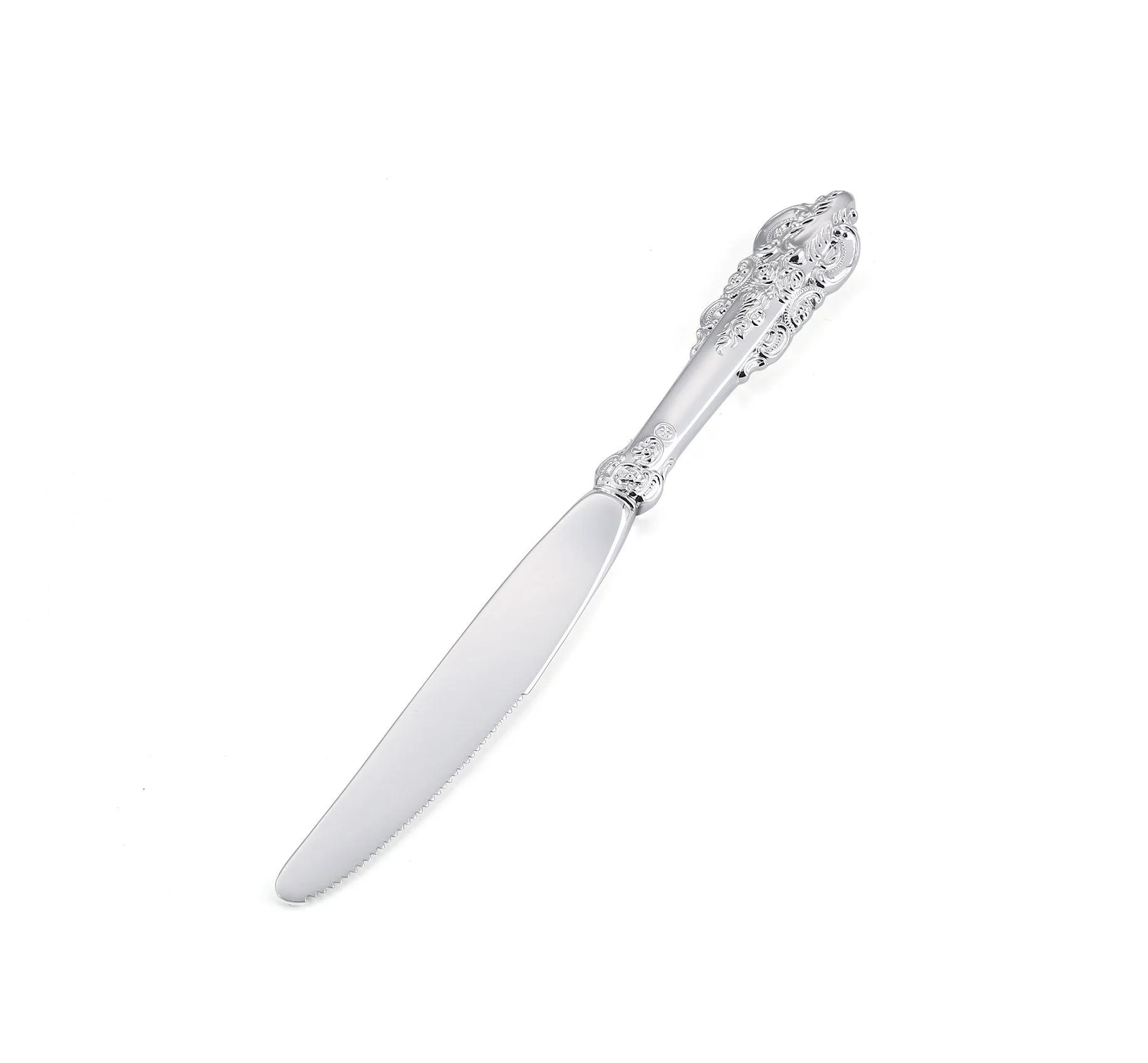 Elegante Faca De Bolo E Pá, Espátula De Prata, Cortador De Queijo, Talheres, Faca De Manteiga De Queijo, Ferramentas De Cozimento, Talheres, Festa De Casamento - Image 1