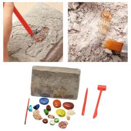 Kit De Escavação De Pedras Preciosas, arqueologia Kit Up Tesouro De Fósseis - Image 4