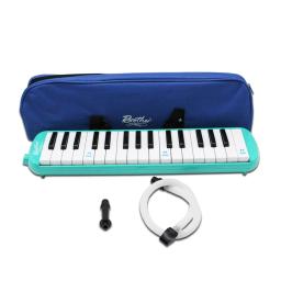 32 chave de piano estilo melodica com caixa órgão acordeão boca pedaço sopro chave bordo gaita boca órgão portátil gaita pianica - Image 5