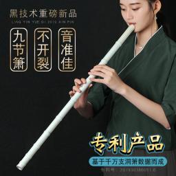 Flauta chinesa vertical, plástico do ABS, nenhuns instrumentos musicais do crack, chave tradicional do sopro de madeira G, 9-knotted - Image 2
