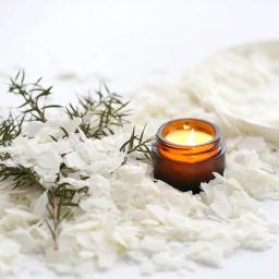Cera natural da soja para a vela de diy que faz suprimentos encerado velas wicks material artesanal presente vela cera 100/500g - Image 5