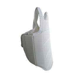 Colete de proteção do peito estilo wkf, protetor de corpo para homens e mulheres, taekwondo mma de treino, equipamento de treino para crianças, cor branca - Image 4