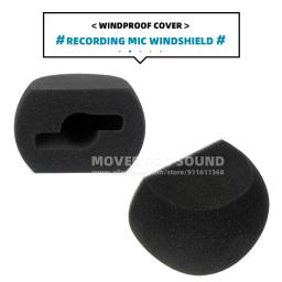 Para zoom h4n h 4 h4 n windscreen recorder mic anti pop filtro de tela espuma brisa microfone esponja windproof vento escudo - Image 6