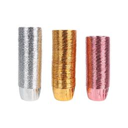 Envoltório de cupcake de ouro rosado 50 peças, suprimentos para festa, copo de bolo, decoração de casamento, ferramenta de cozinha de cozimento - Image 5