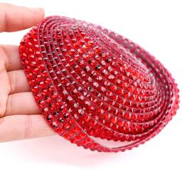 Fita para aplicação de cristais, fita adesiva com strass, apliques em ferro, decoração diy, presente, jóias, roupas, 1 jarda, 15mm - Image 6