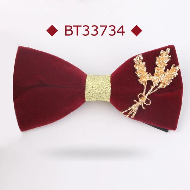 Laço vermelho vinho: gravata borboleta elegante para casamentos e eventos formais