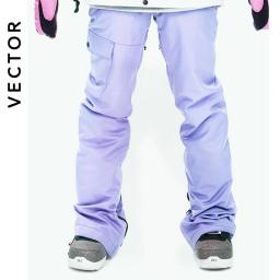 Vector marca inverno calças de esqui das mulheres ao ar livre de alta qualidade à prova vento à prova dwindproof água quente calças neve inverno esqui snowboard - Image 6