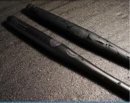 Bastão de beisebol modelo exército, metálico, fosco, autodefesa, base fosca, 28/30/32 segundos, 1.33kg - Image 3